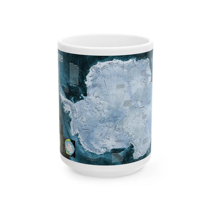 Antarctica (2002) (Map) White Coffee Mug-15oz-Go Mug Yourself