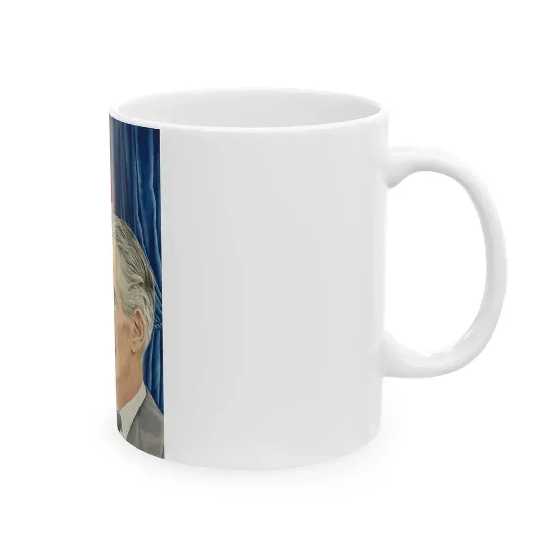 Anthony Eden, unpublished cover for Time magazine - White Coffee Mug - Go Mug Yourself