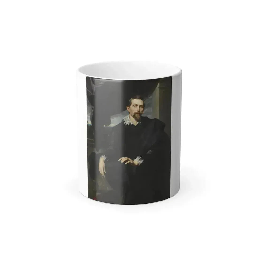 Anthony van Dyck (1599-1641) Frans Snyders - Oil on Canvas c1620 - Color Changing Mug 11oz 11oz - Go Mug Yourself