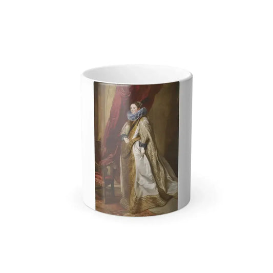Anthony van Dyck (1599-1641) Genoese Noblewoman - Oil on Canvas c1625-1627 - Color Changing Mug 11oz Default Title 11oz - Go Mug Yourself