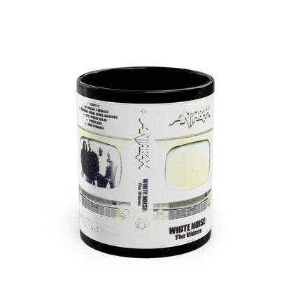 ANTHRAX WHITE NOISE THE VIDEOS (VHS COVER) - Black Coffee Mug 11oz - Go Mug Yourself