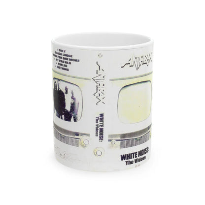 ANTHRAX WHITE NOISE THE VIDEOS (VHS COVER) - White Coffee Mug-11oz-Go Mug Yourself