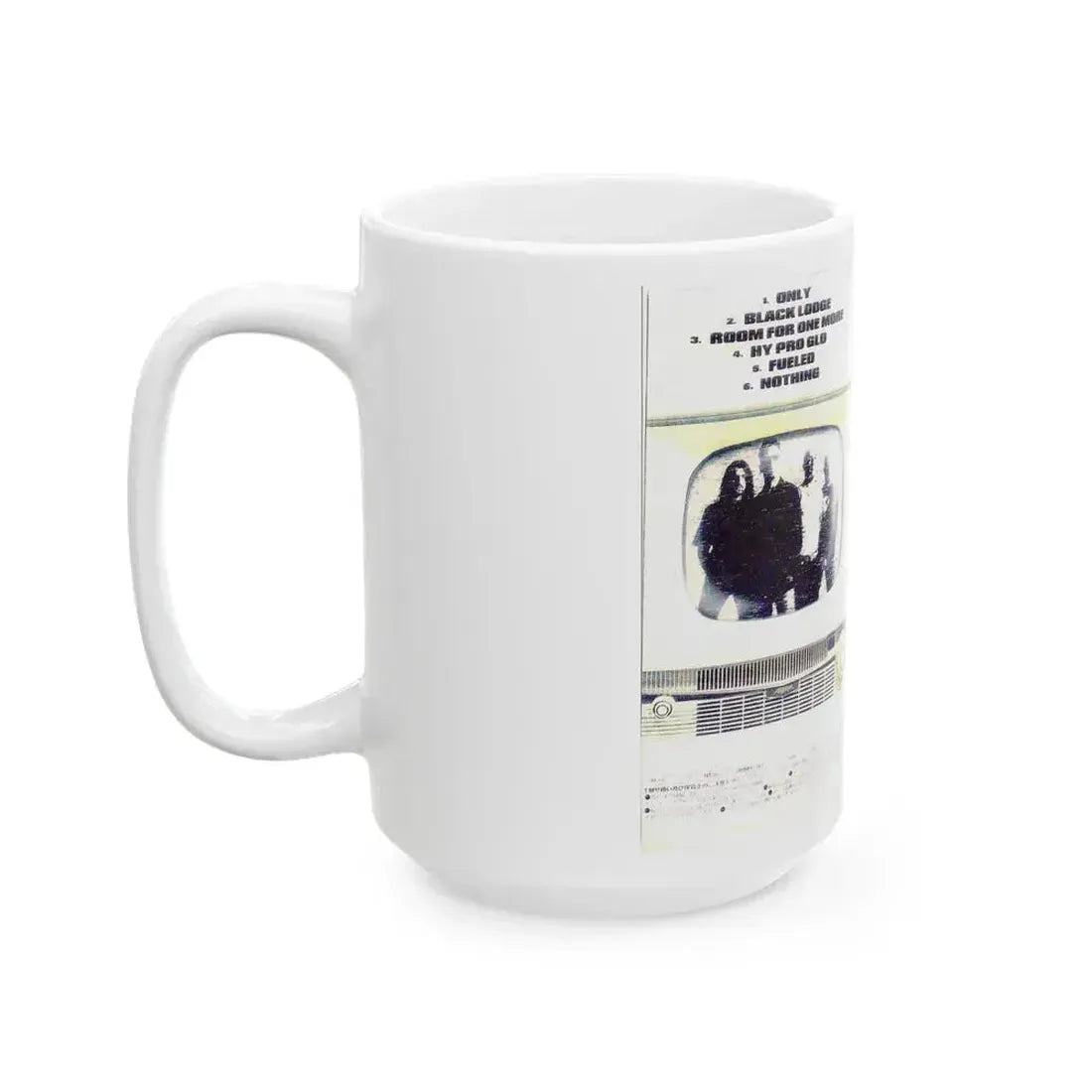 ANTHRAX WHITE NOISE THE VIDEOS (VHS COVER) - White Coffee Mug - Go Mug Yourself