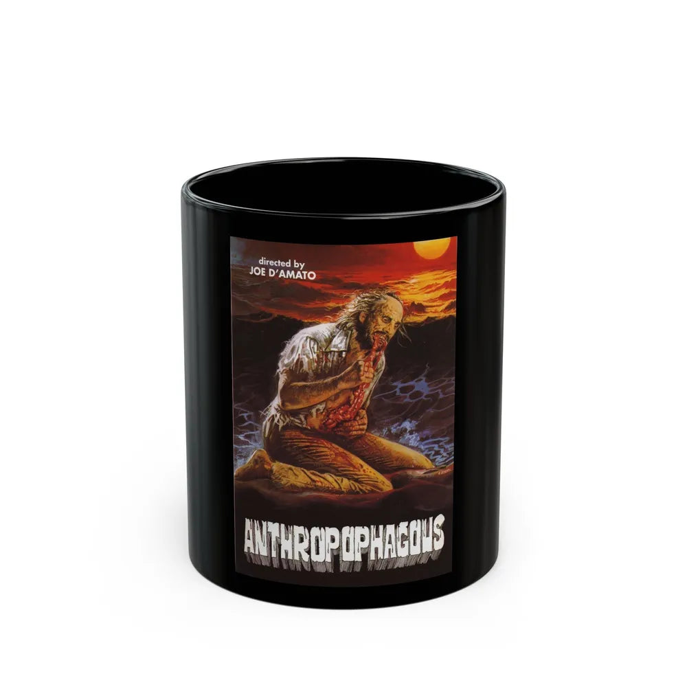 ANTHROPOPHAGOUS (2) 1980 Movie Poster - Black Coffee Mug-11oz-Go Mug Yourself