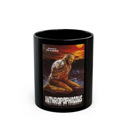 ANTHROPOPHAGOUS (2) 1980 Movie Poster - Black Coffee Mug-11oz-Go Mug Yourself