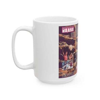 ANTHROPOPHAGOUS THE BEAST (VHS COVER) - White Coffee Mug-Go Mug Yourself