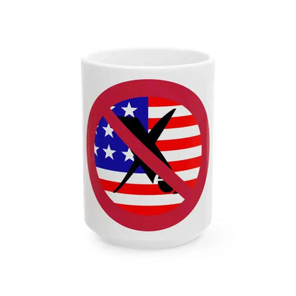 Anti-Xe (United States) White Coffee Mug 15oz - Go Mug Yourself