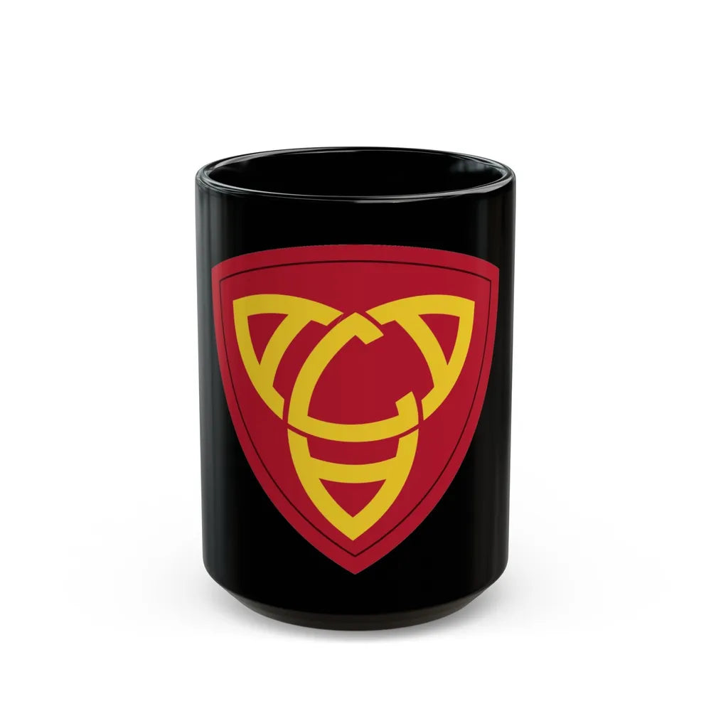 Antiaircraft Artillery Eastern Defense Command (U.S. Army) Black Coffee Mug-15oz-Go Mug Yourself