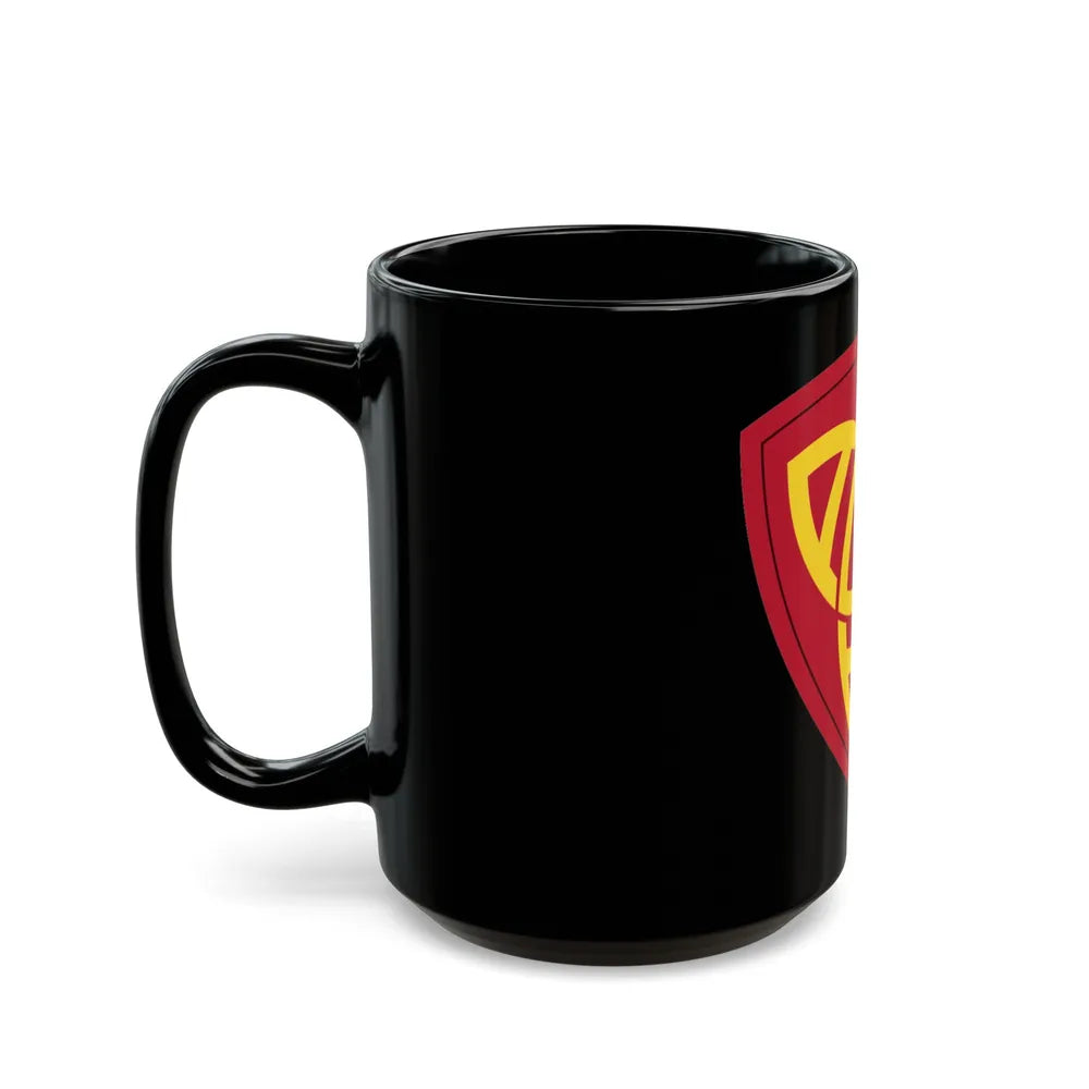 Antiaircraft Artillery Eastern Defense Command (U.S. Army) Black Coffee Mug-Go Mug Yourself