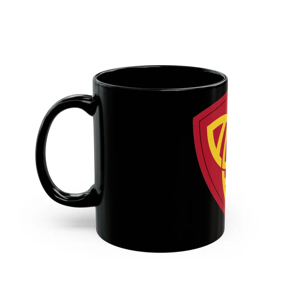 Antiaircraft Artillery Eastern Defense Command (U.S. Army) Black Coffee Mug-Go Mug Yourself