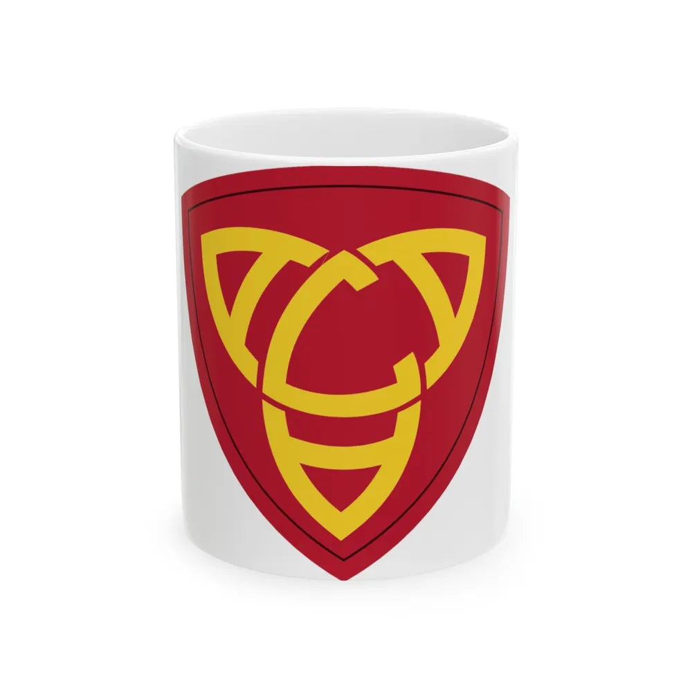 Antiaircraft Artillery Eastern Defense Command (U.S. Army) White Coffee Mug-11oz-Go Mug Yourself