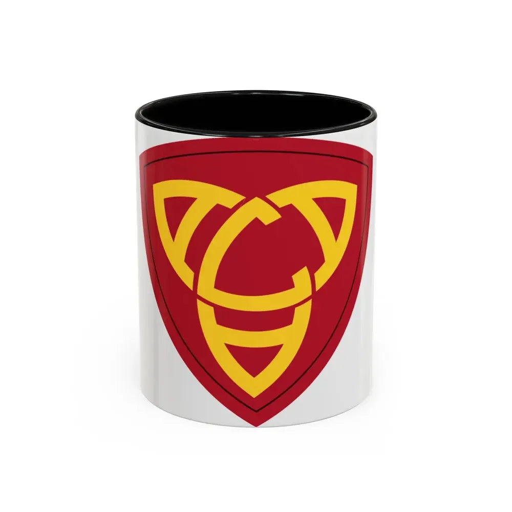 Antiaircraft Artillery Eastern Defense Command (U.S. Army) Accent Coffee Mug 11oz Black - Go Mug Yourself