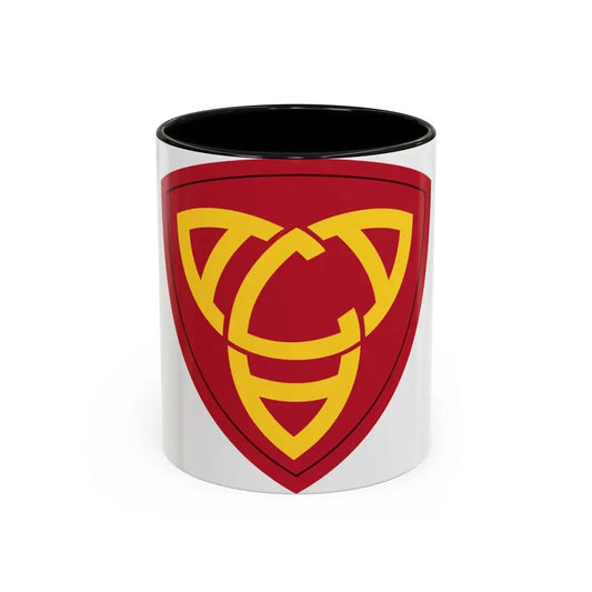 Antiaircraft Artillery Eastern Defense Command (U.S. Army) Accent Coffee Mug 11oz Black - Go Mug Yourself