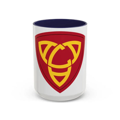 Antiaircraft Artillery Eastern Defense Command (U.S. Army) Accent Coffee Mug 15oz Navy - Go Mug Yourself
