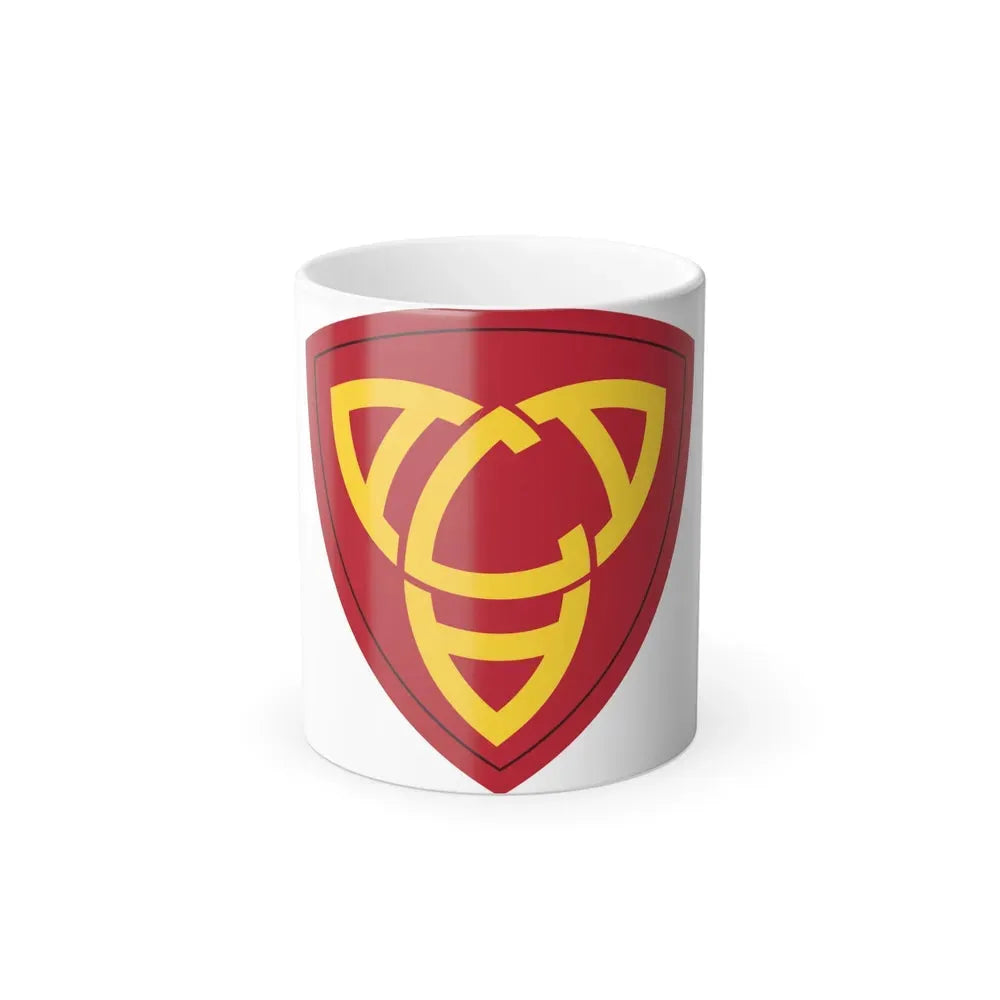 Antiaircraft Artillery Eastern Defense Command (U.S. Army) Color Changing Coffee Mug 11oz - Go Mug Yourself