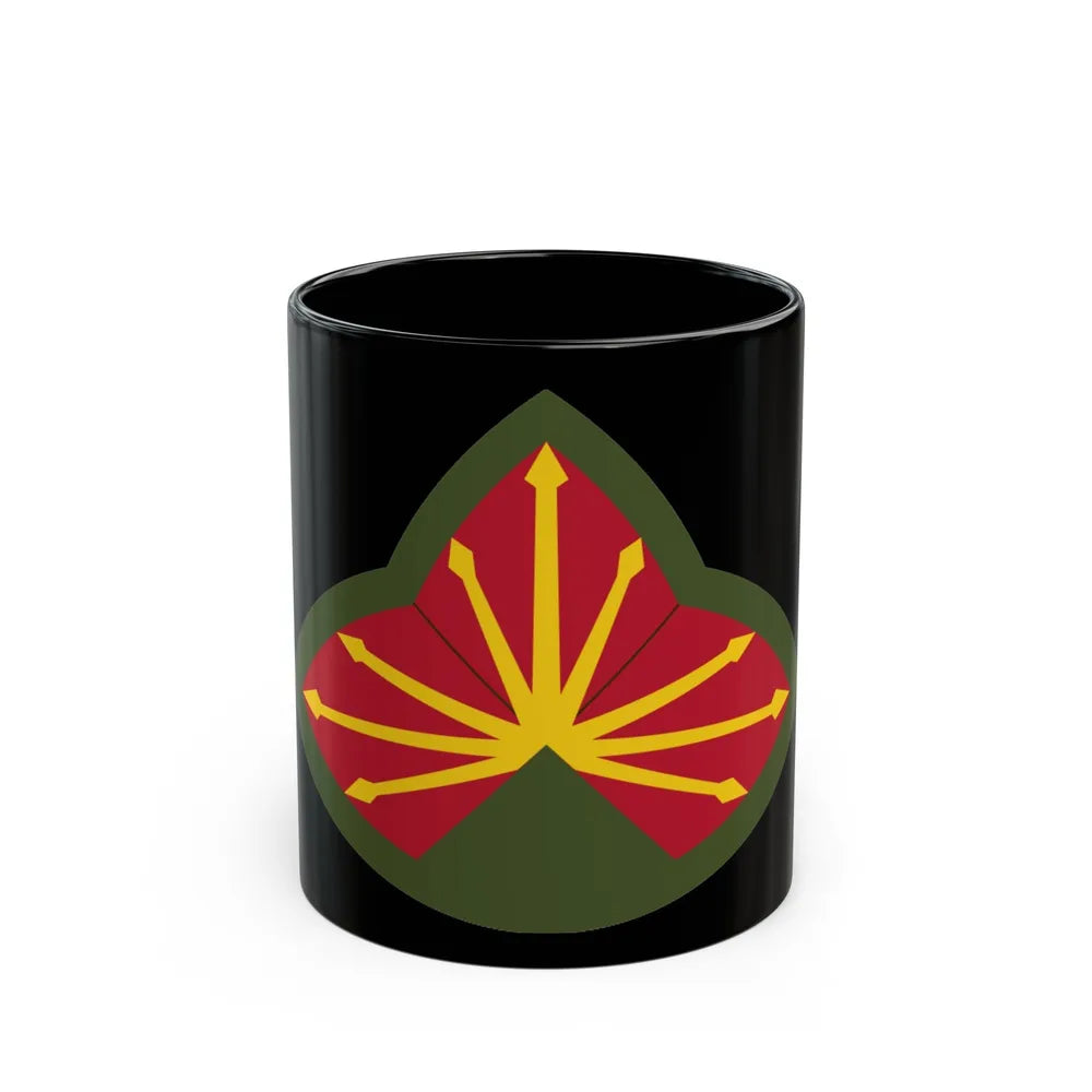 Antiaircraft Artillery Southern Defense Command (U.S. Army) Black Coffee Mug-11oz-Go Mug Yourself