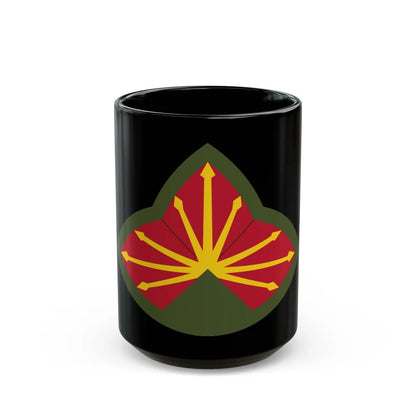 Antiaircraft Artillery Southern Defense Command (U.S. Army) Black Coffee Mug-15oz-Go Mug Yourself