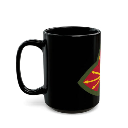 Antiaircraft Artillery Southern Defense Command (U.S. Army) Black Coffee Mug-Go Mug Yourself