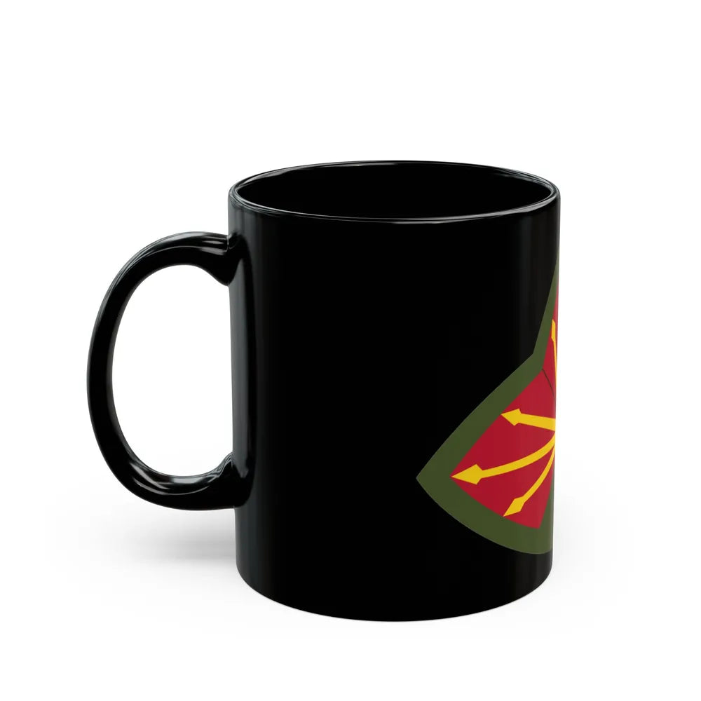 Antiaircraft Artillery Southern Defense Command (U.S. Army) Black Coffee Mug-Go Mug Yourself