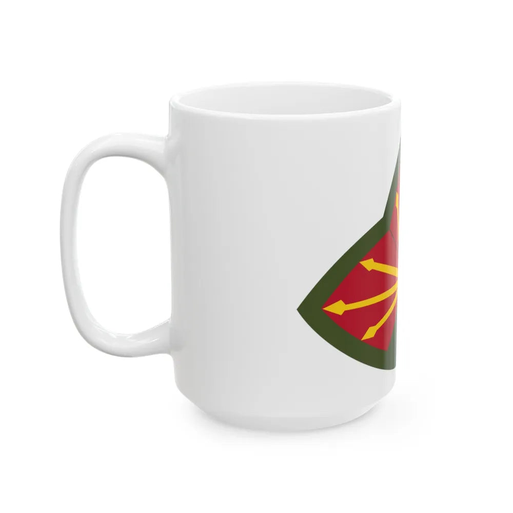 Antiaircraft Artillery Southern Defense Command (U.S. Army) White Coffee Mug-Go Mug Yourself