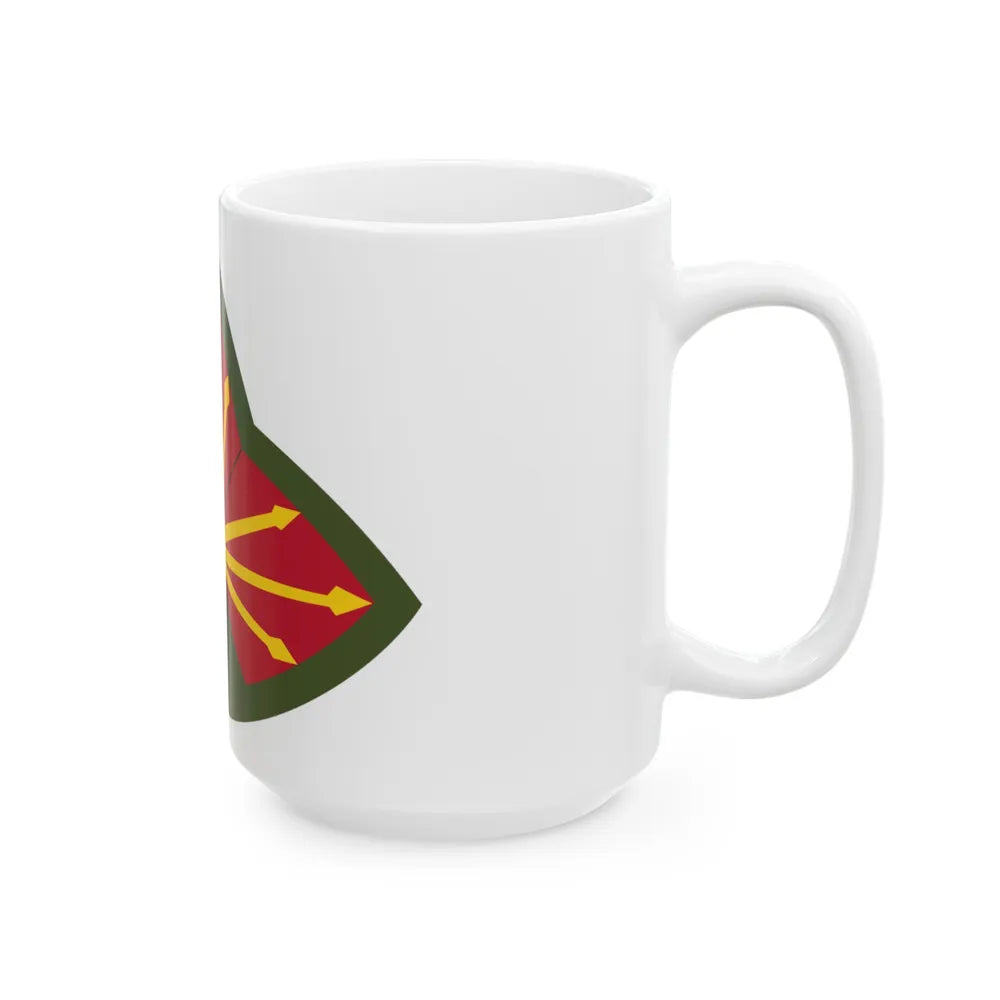 Antiaircraft Artillery Southern Defense Command (U.S. Army) White Coffee Mug-Go Mug Yourself