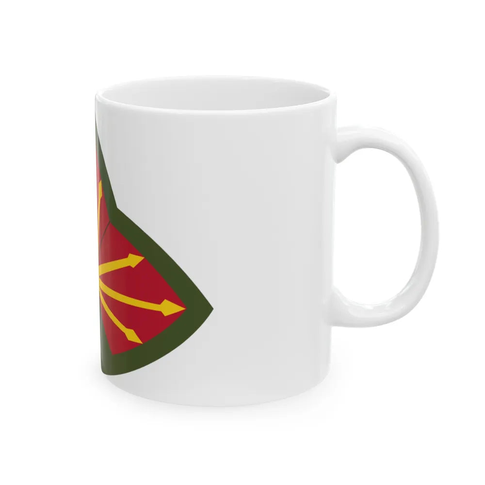 Antiaircraft Artillery Southern Defense Command (U.S. Army) White Coffee Mug-Go Mug Yourself