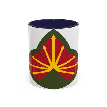 Antiaircraft Artillery Southern Defense Command (U.S. Army) Accent Coffee Mug 11oz Navy - Go Mug Yourself