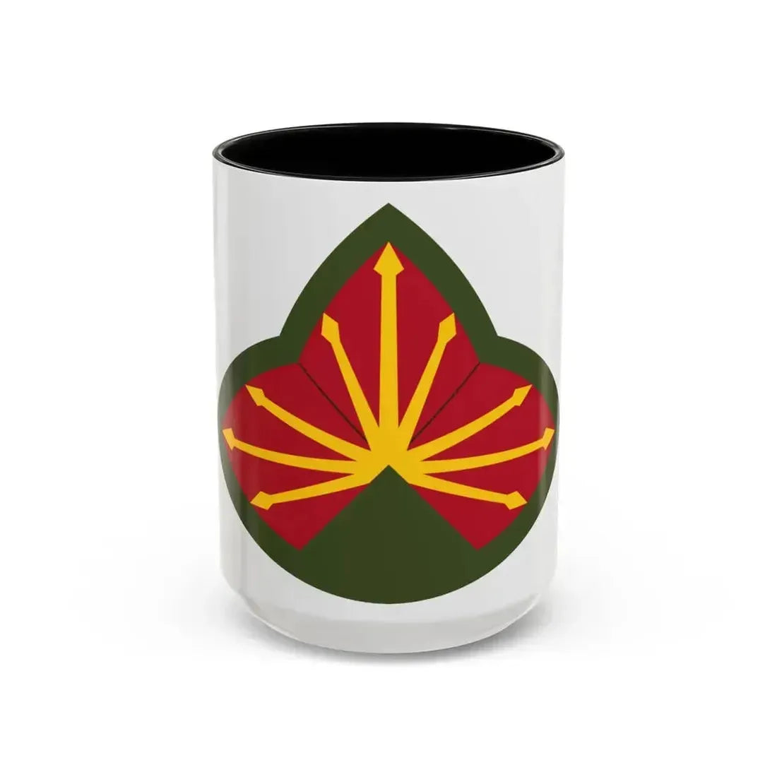 Antiaircraft Artillery Southern Defense Command (U.S. Army) Accent Coffee Mug 15oz Black - Go Mug Yourself