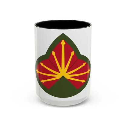 Antiaircraft Artillery Southern Defense Command (U.S. Army) Accent Coffee Mug 15oz Black - Go Mug Yourself