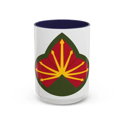 Antiaircraft Artillery Southern Defense Command (U.S. Army) Accent Coffee Mug 15oz Navy - Go Mug Yourself