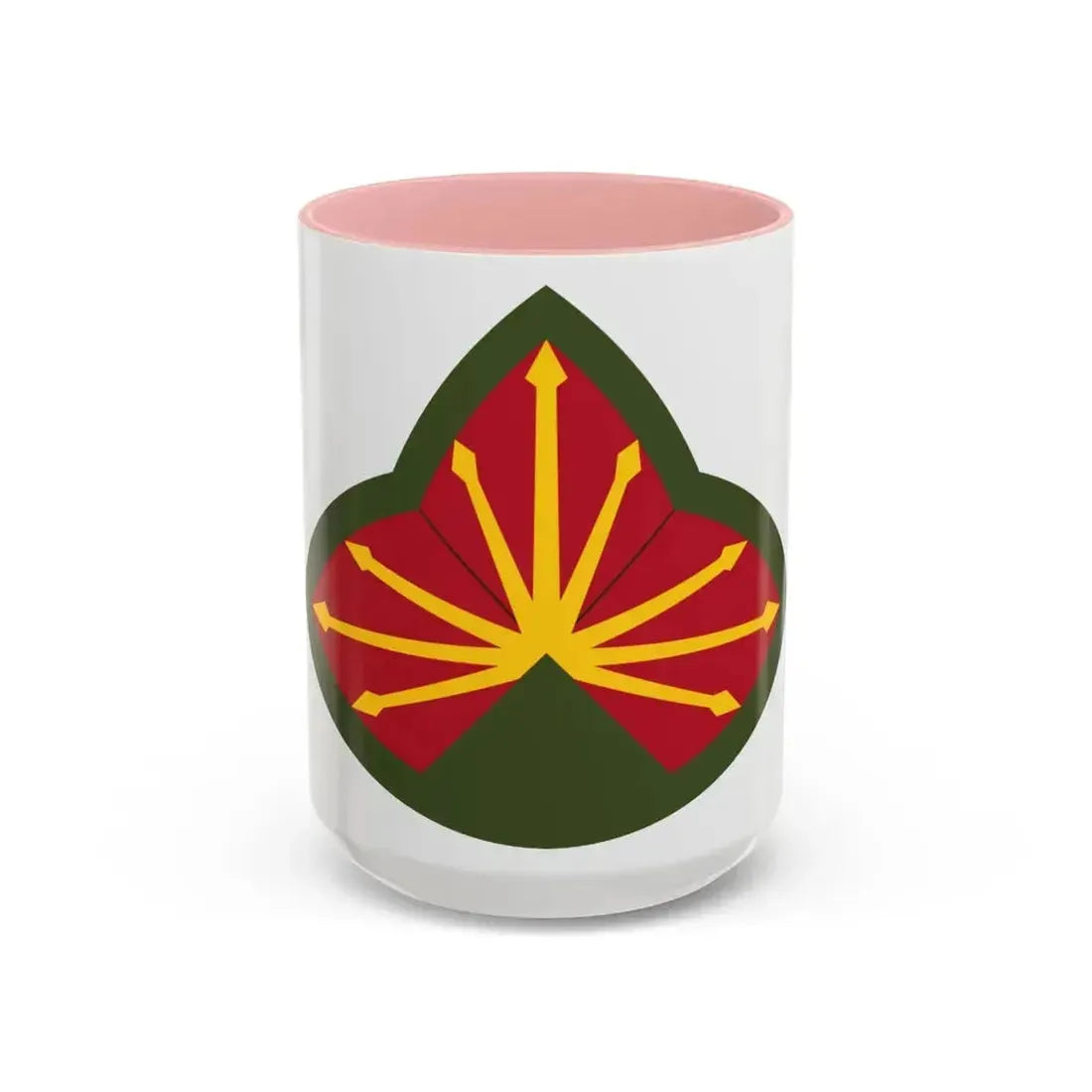 Antiaircraft Artillery Southern Defense Command (U.S. Army) Accent Coffee Mug 15oz Pink - Go Mug Yourself