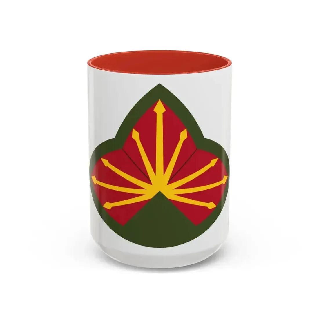 Antiaircraft Artillery Southern Defense Command (U.S. Army) Accent Coffee Mug 15oz Red - Go Mug Yourself
