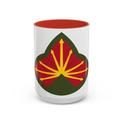 Antiaircraft Artillery Southern Defense Command (U.S. Army) Accent Coffee Mug 15oz Red - Go Mug Yourself