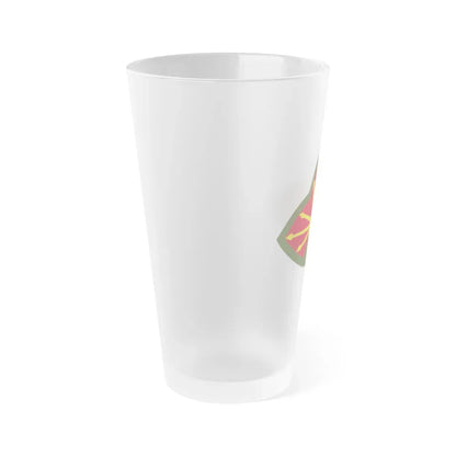 Antiaircraft Artillery Southern Defense Command (U.S. Army) Frosted Pint Glass 16oz - Go Mug Yourself