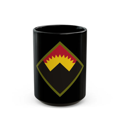 Antiaircraft Artillery Western Defense Command (U.S. Army) Black Coffee Mug-15oz-Go Mug Yourself