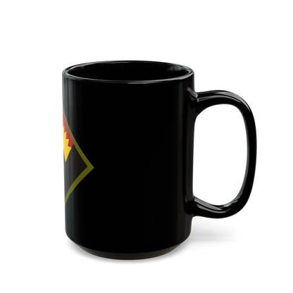 Antiaircraft Artillery Western Defense Command (U.S. Army) Black Coffee Mug-Go Mug Yourself