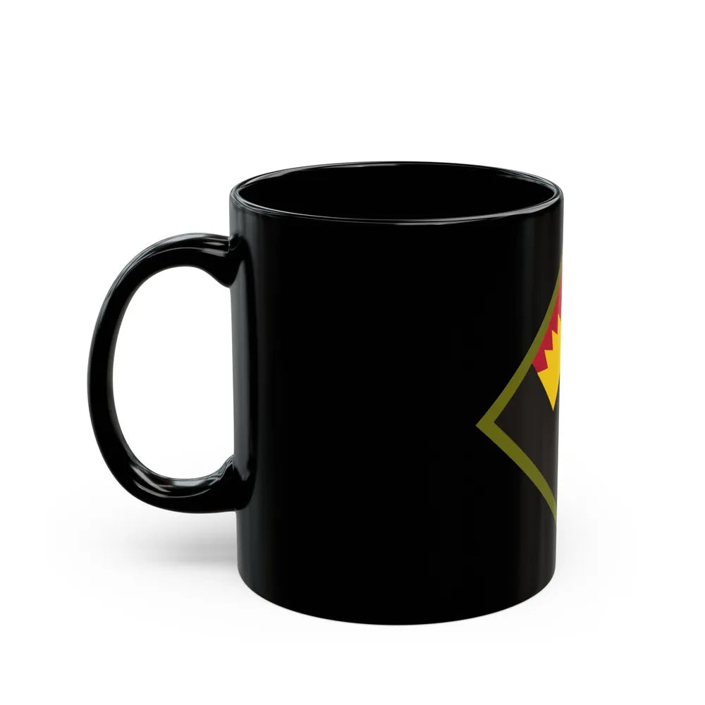 Antiaircraft Artillery Western Defense Command (U.S. Army) Black Coffee Mug-Go Mug Yourself