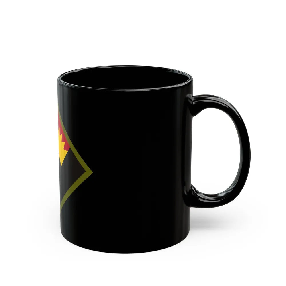 Antiaircraft Artillery Western Defense Command (U.S. Army) Black Coffee Mug-Go Mug Yourself