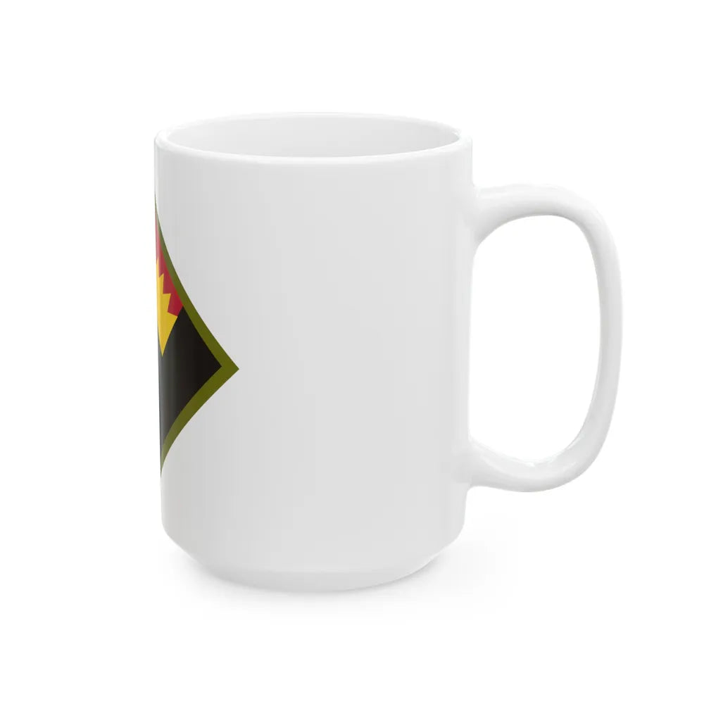 Antiaircraft Artillery Western Defense Command (U.S. Army) White Coffee Mug-Go Mug Yourself