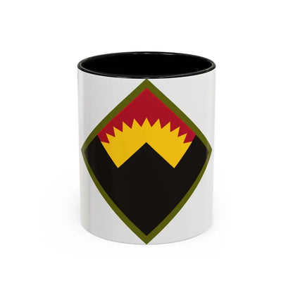 Antiaircraft Artillery Western Defense Command (U.S. Army) Accent Coffee Mug 11oz Black - Go Mug Yourself