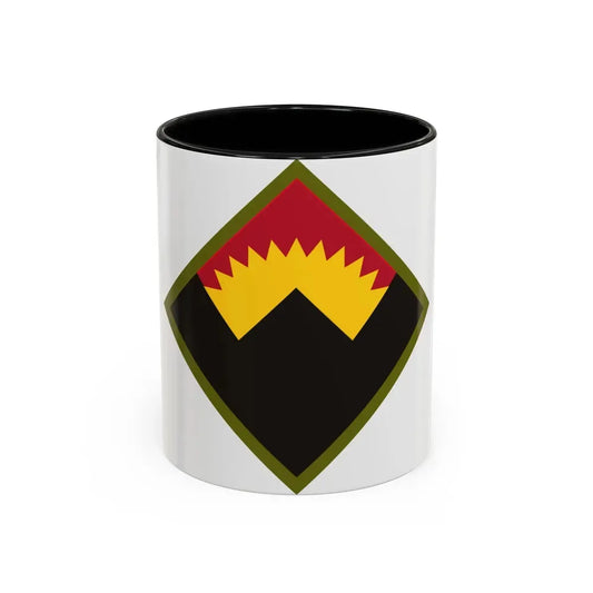 Antiaircraft Artillery Western Defense Command (U.S. Army) Accent Coffee Mug 11oz Black - Go Mug Yourself
