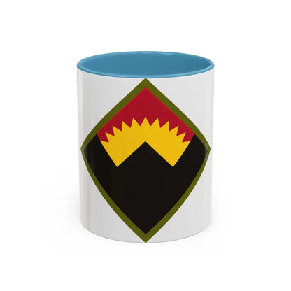 Antiaircraft Artillery Western Defense Command (U.S. Army) Accent Coffee Mug 11oz Light Blue - Go Mug Yourself