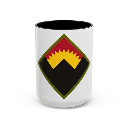 Antiaircraft Artillery Western Defense Command (U.S. Army) Accent Coffee Mug 15oz Black - Go Mug Yourself