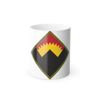 Antiaircraft Artillery Western Defense Command (U.S. Army) Color Changing Coffee Mug 11oz - Go Mug Yourself