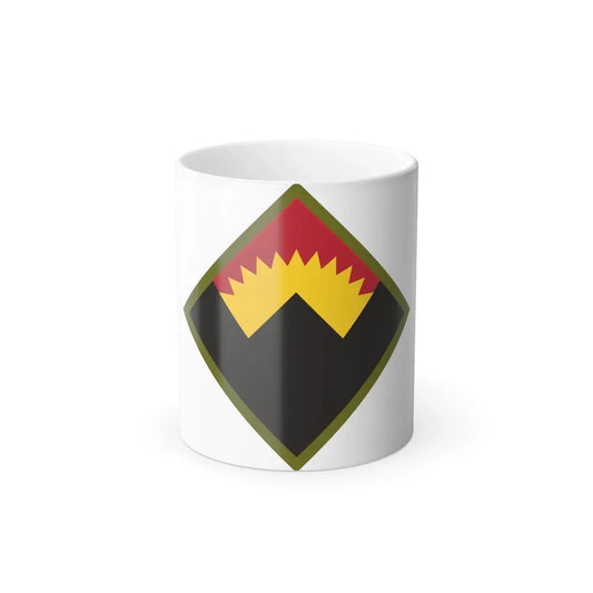 Antiaircraft Artillery Western Defense Command (U.S. Army) Color Changing Coffee Mug 11oz - Go Mug Yourself