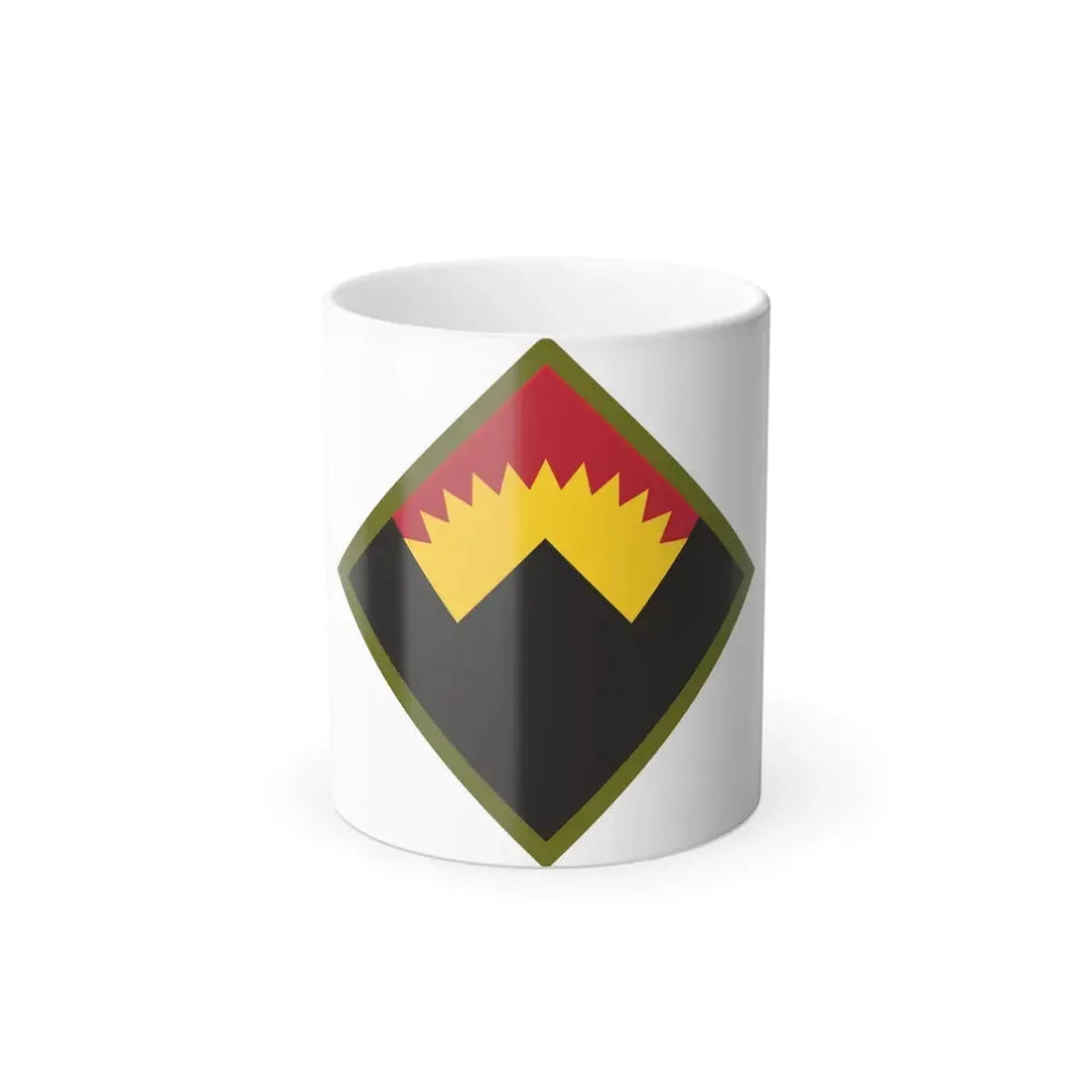 Antiaircraft Artillery Western Defense Command (U.S. Army) Color Changing Coffee Mug 11oz - Go Mug Yourself
