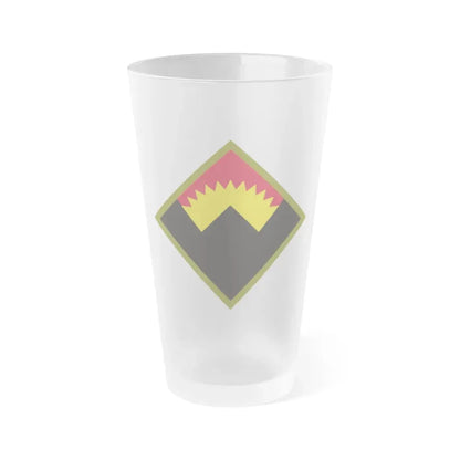 Antiaircraft Artillery Western Defense Command (U.S. Army) Frosted Pint Glass 16oz Default Title - Go Mug Yourself