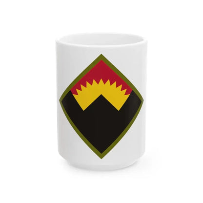 Antiaircraft Artillery Western Defense Command (U.S. Army) White Coffee Mug 15oz - Go Mug Yourself