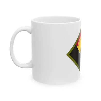 Antiaircraft Artillery Western Defense Command (U.S. Army) White Coffee Mug - Go Mug Yourself