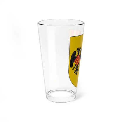 Antic escut municipal del Pont de Suert (Spain) (Coat of Arms) Pint Glass 16oz - Go Mug Yourself